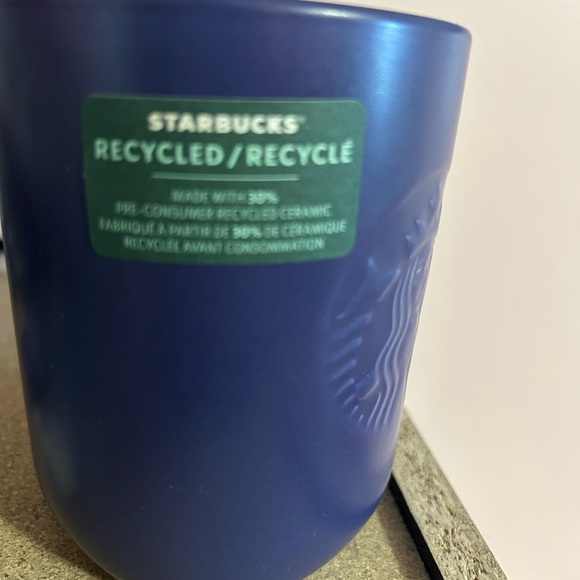 Starbucks Blue Ceramic Mug - Picture 2 of 5